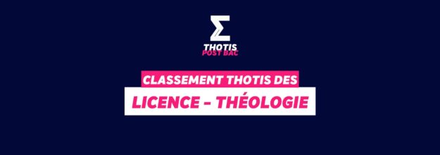 Classement Thotis - Licence Théologie