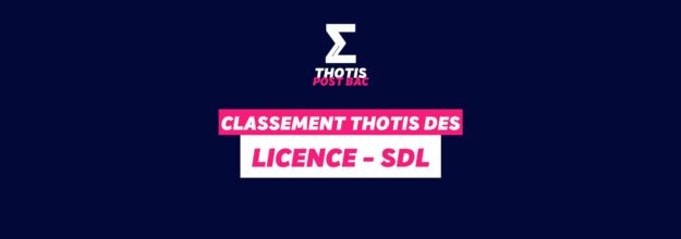 Classement Thotis - Licence Sciences du langage