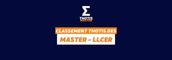 Classement Master LLCER