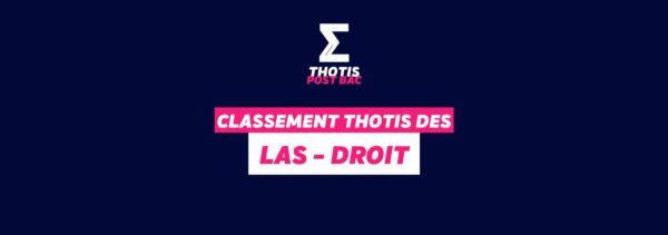 CLASSEMENT LAS DROIT