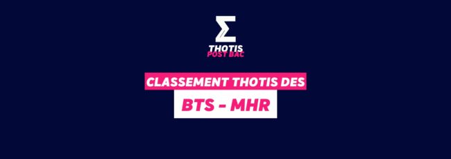 Classement BTS – MHR