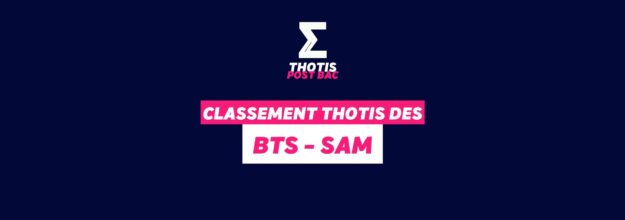 Classement Thotis - BTS SAM