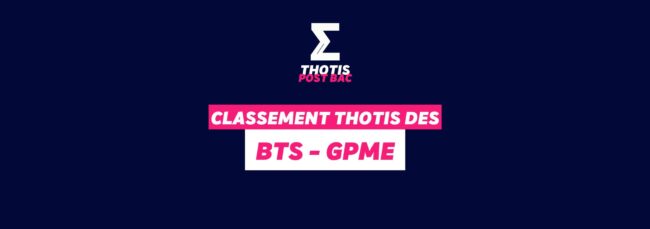 Classement BTS – gpme