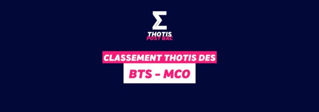 Classement Thotis - BTS MCO