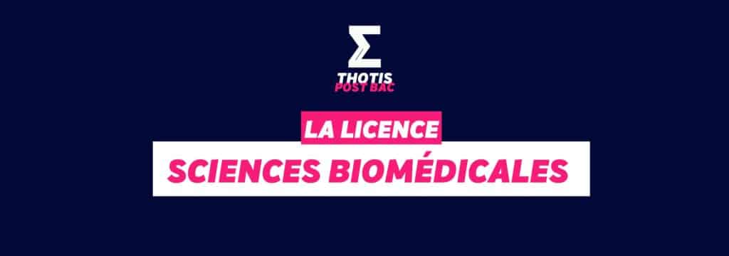 Licence Sciences biomédicales