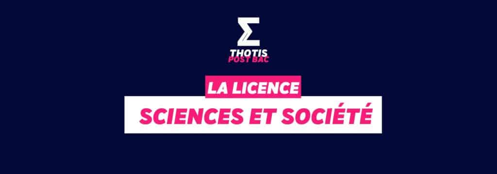 Licence Sciences et Société