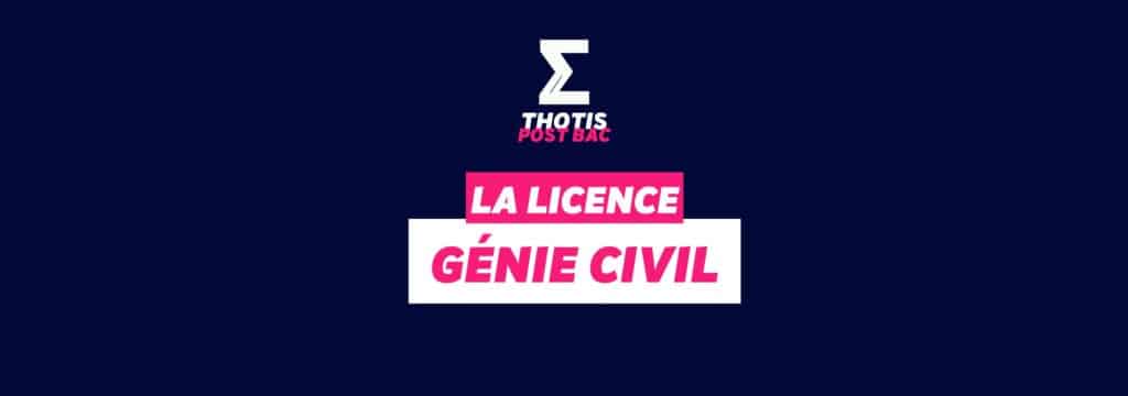 Licence Génie Civil