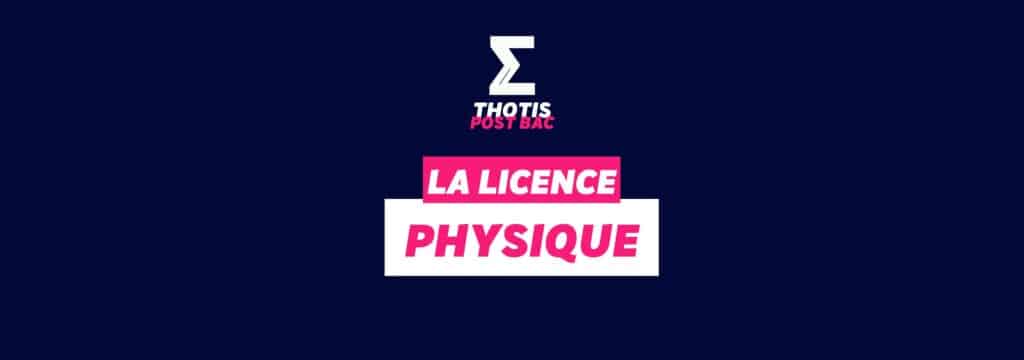 Licence Physique