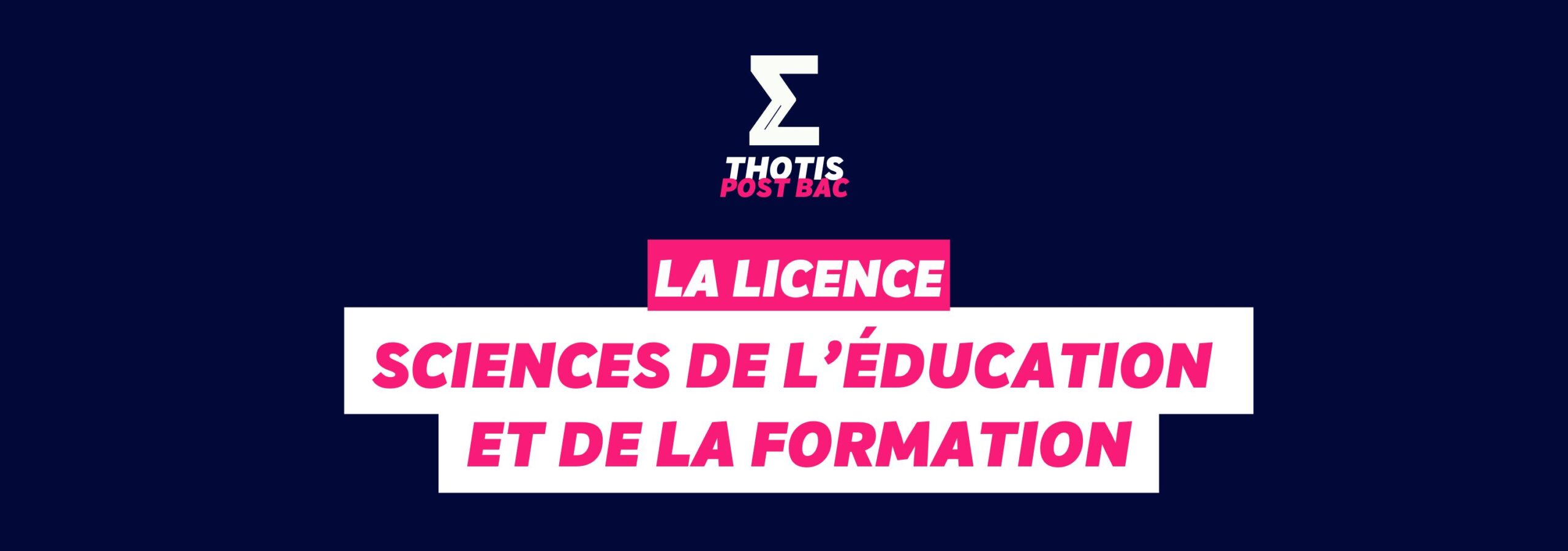 La Licence Sciences de l'éducation et de la formation : matières,  débouchés, conseils…