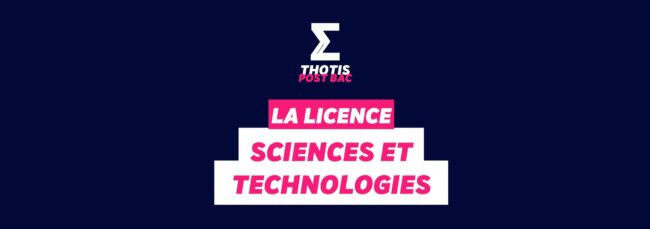 Licence Sciences et technologies Licence Sciences et technologies