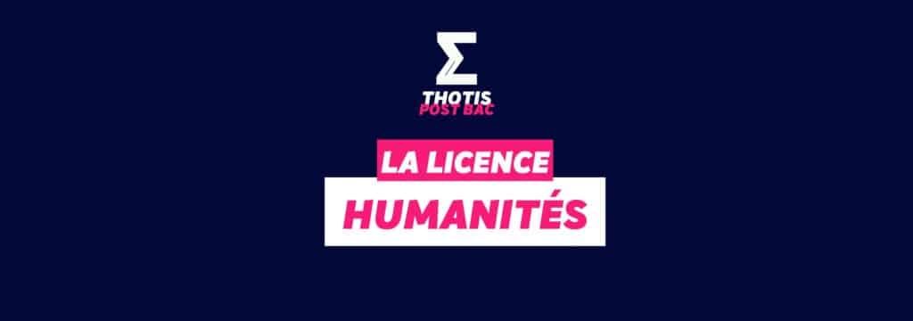 Licence Humanités