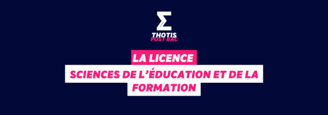 licence sciences de l’éducation et de la formation