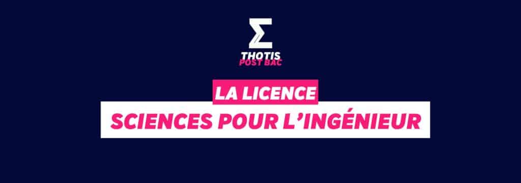 Licence Sciences pour l'ingénieur