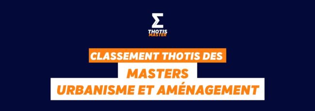 Master urbanisme Classement