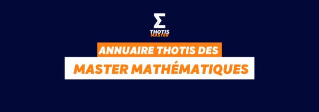 Annuaire Master Maths