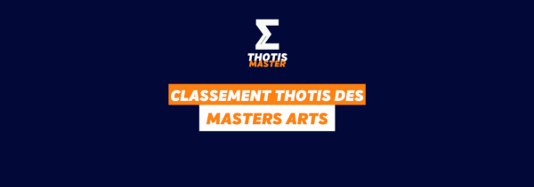Classement Thotis des masters ARTS