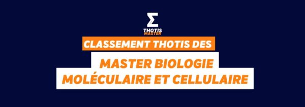 Masters Biologie moléculaire et cellulaire