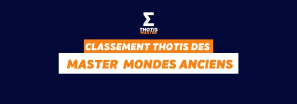 Masters masters Mondes anciens