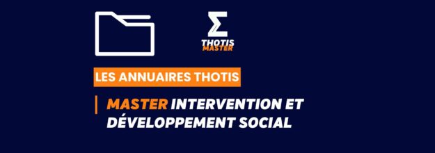 Thotis Annuaire - Master Intervention et développement social
