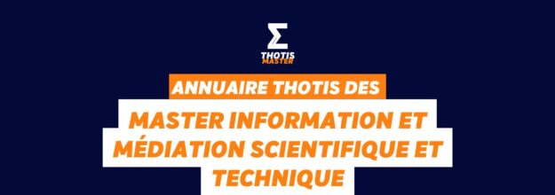 Thotis Annuaire master Information et médiation scientifique et technique