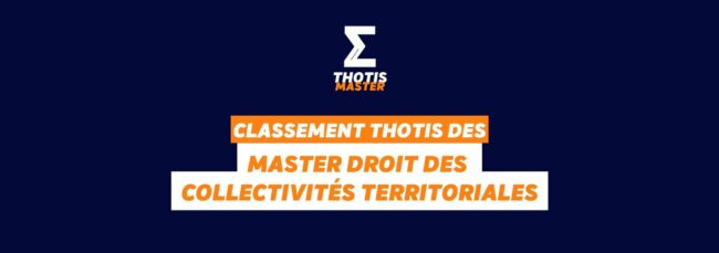 master droit des collectivités territoriales