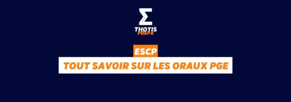 ESCP oraux PGE