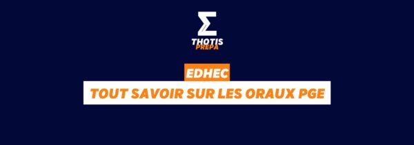 Edhec oraux PGE