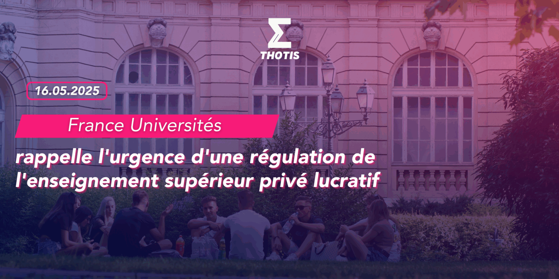 France Universités Privé lucratif