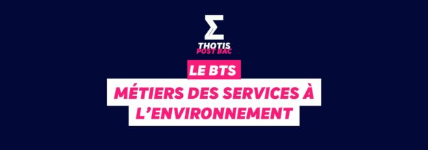 BTS métiers des services à l’nevironnement