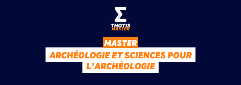 master archéologie et sciences pour l’archéologie