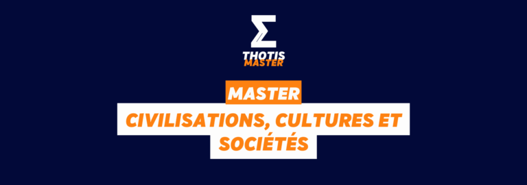 master civilisations, cultures et sociétés