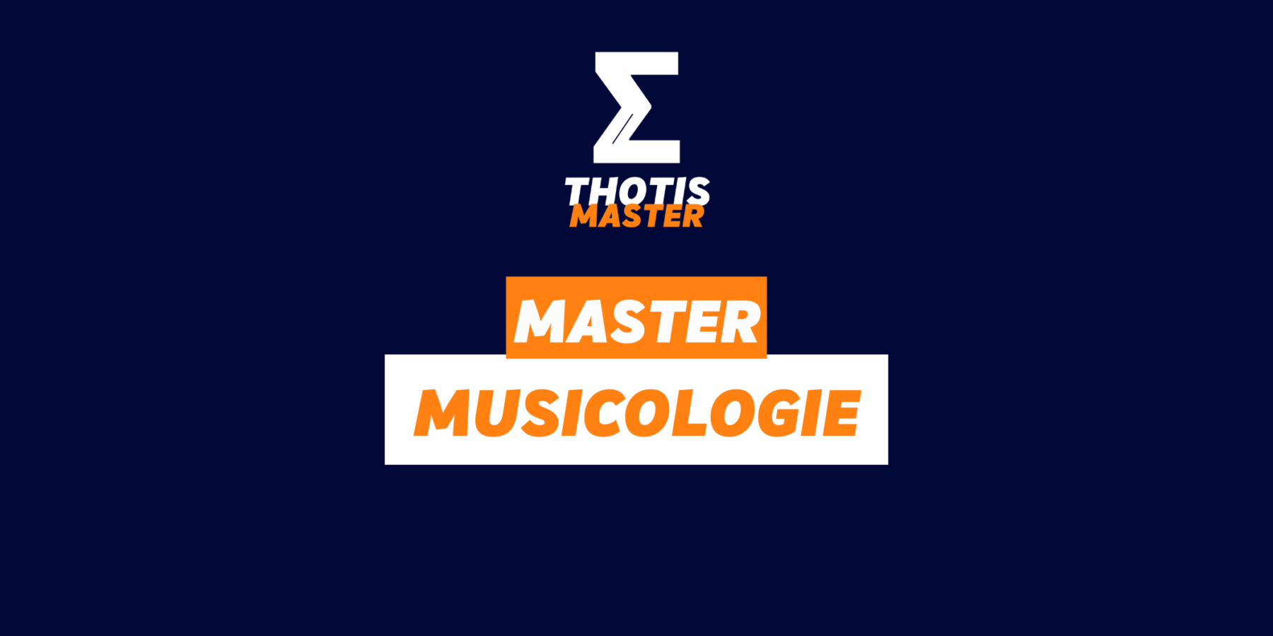 master musicologie