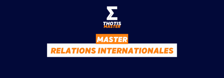 master relations internationales