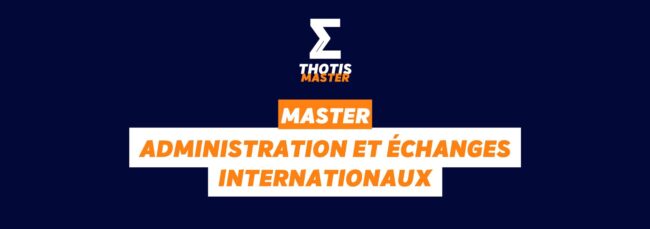 master administration et échanges internaionaux