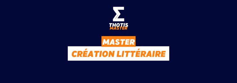 master création littéraire