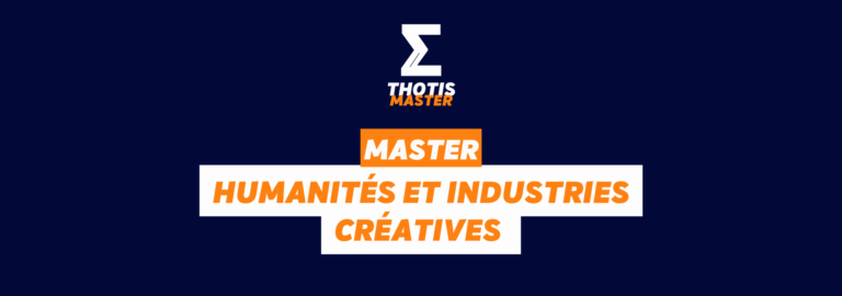 master humanités et industries créatives