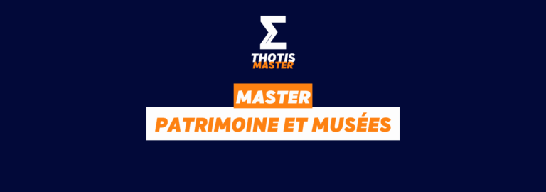 master patrimoine et musées