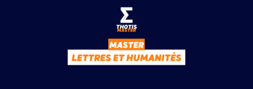 master lettres et humanités