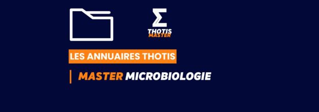 Thotis Annuaire - Master Microbiologie