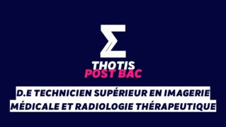 D E Technicien Superieur en Imagerie Medicale et Radiologie Therapeutique