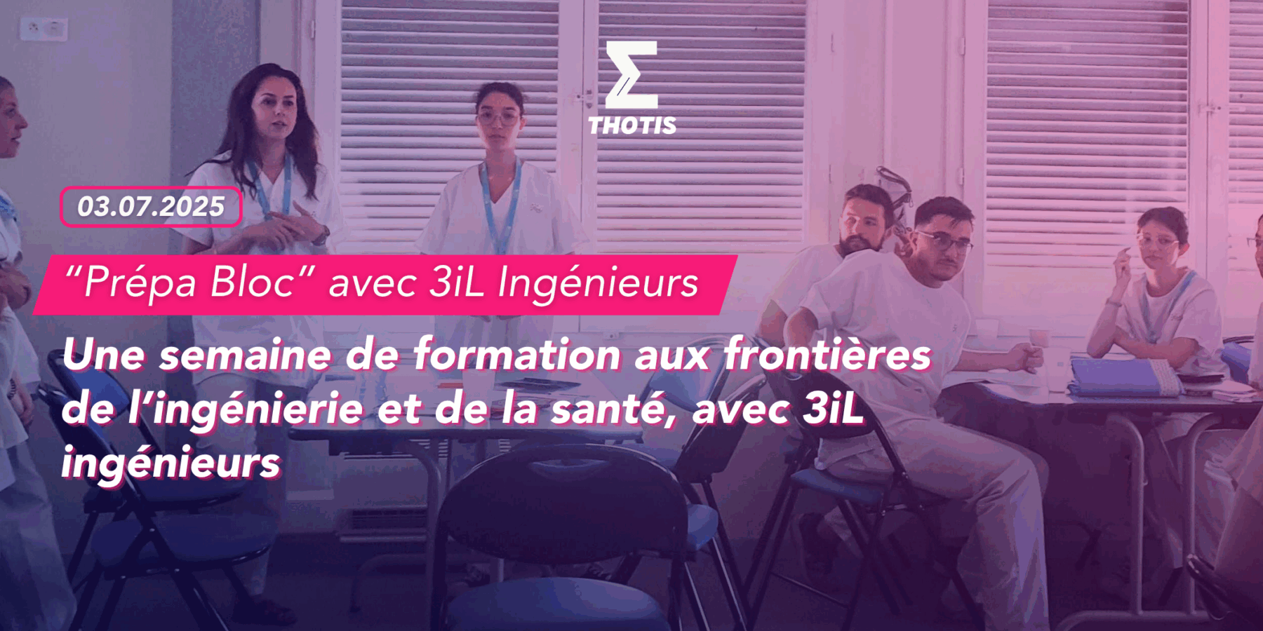 “Prépa Bloc” – 3iL INGÉNIEURS