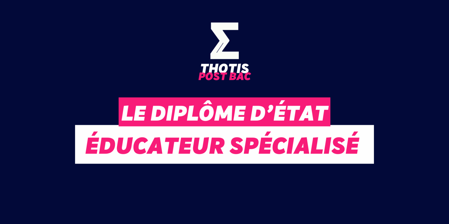 éducateur spécialisé