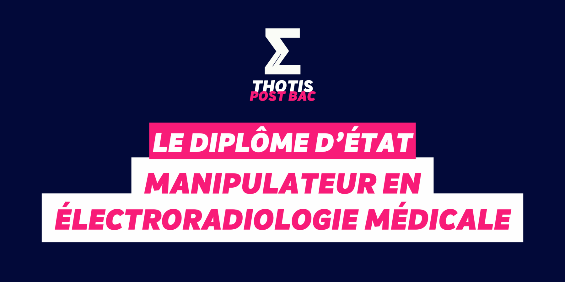 DE Manipulateur en électroradiologie médicale