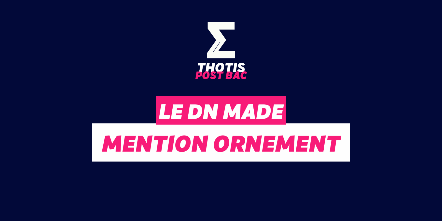 DN MADE ORNEMENT