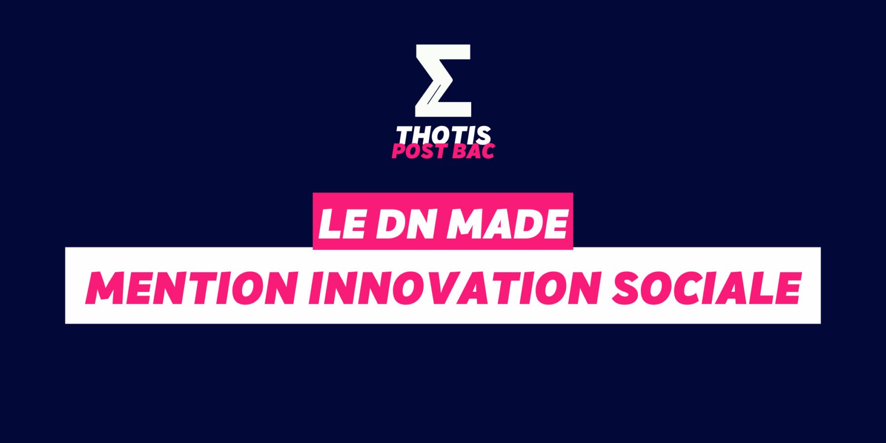 DN MADE INNOVATION SOCIALE