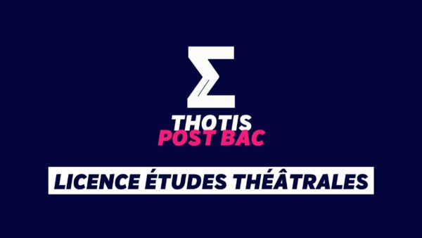 licence Études Théâtrales