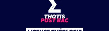 Licence théologie