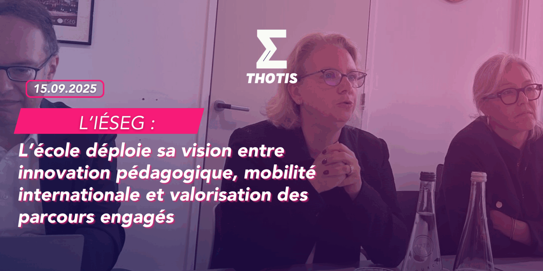 l’IÉSEG déploie sa vision entre innovation pédagogique, mobilité internationale et valorisation des parcours engagés