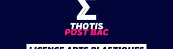 Licence Arts plastiques