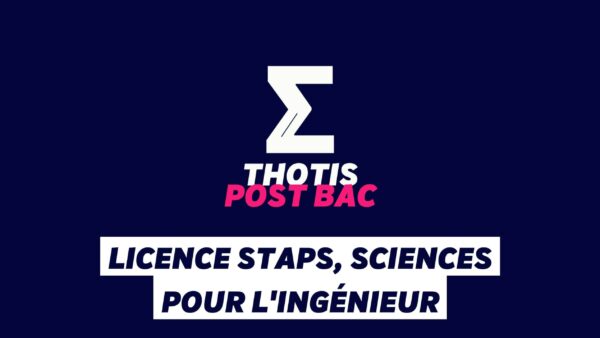 Licence STAPS, Sciences pour l'ingénieur